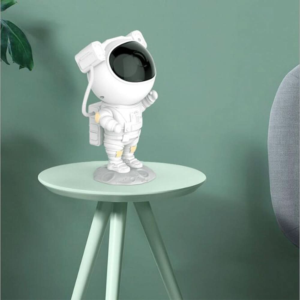FIOR Galaxie-Projektor Lampe Mit Astronautendesign Und Sternenhimmelprojektion