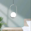 MAELINE Moderne Ovale Messing Pendelleuchte