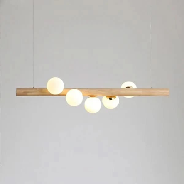 SINTA Hängeleuchte Aus Holz Mit Warmem Licht Und Modernem Design