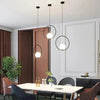 Celise Glas Ball Pendelleuchte Modernes Designlampe Mit Messing- Und Chromakzenten