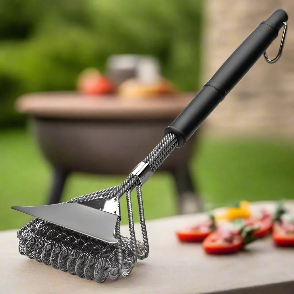Grillmeister Borsten-Frei Bürste – Sicher & Effektiv Für Alle Grillroste