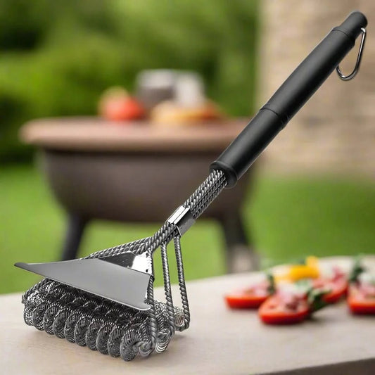 Grillmeister Borsten-Frei Bürste – Sicher & Effektiv Für Alle Grillroste
