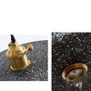 MIRELLE Pendelleuchte Terrazzo-Inspiriertes Design Mit Goldenen Metallakzenten