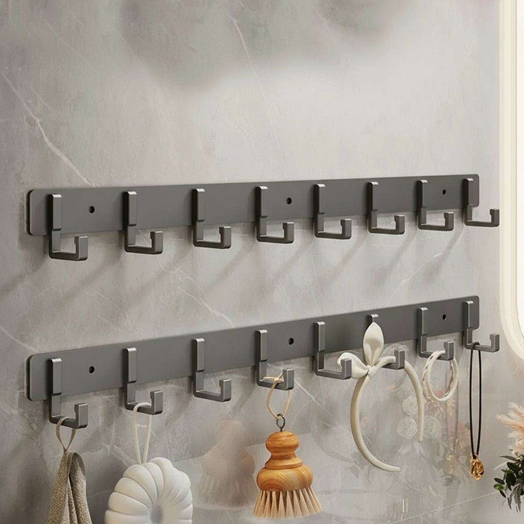 HOOKSMITH – Stabile Wandgarderobe mit schwarzen Haken 14