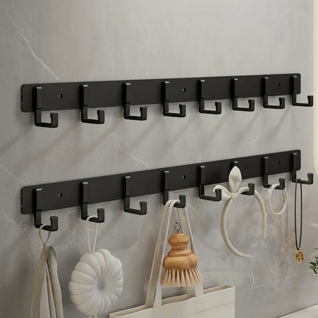 HOOKSMITH – Stabile Wandgarderobe mit schwarzen Haken 16