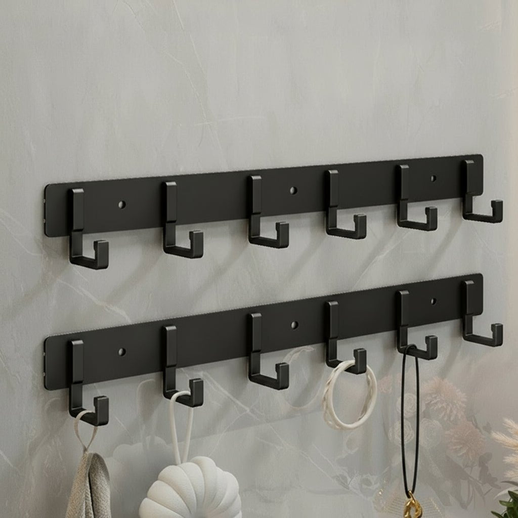 HOOKSMITH – Stabile Wandgarderobe mit schwarzen Haken 19