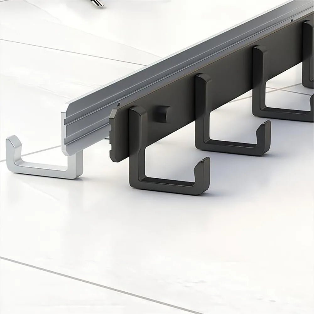 HOOKSMITH – Stabile Wandgarderobe mit schwarzen Haken 5