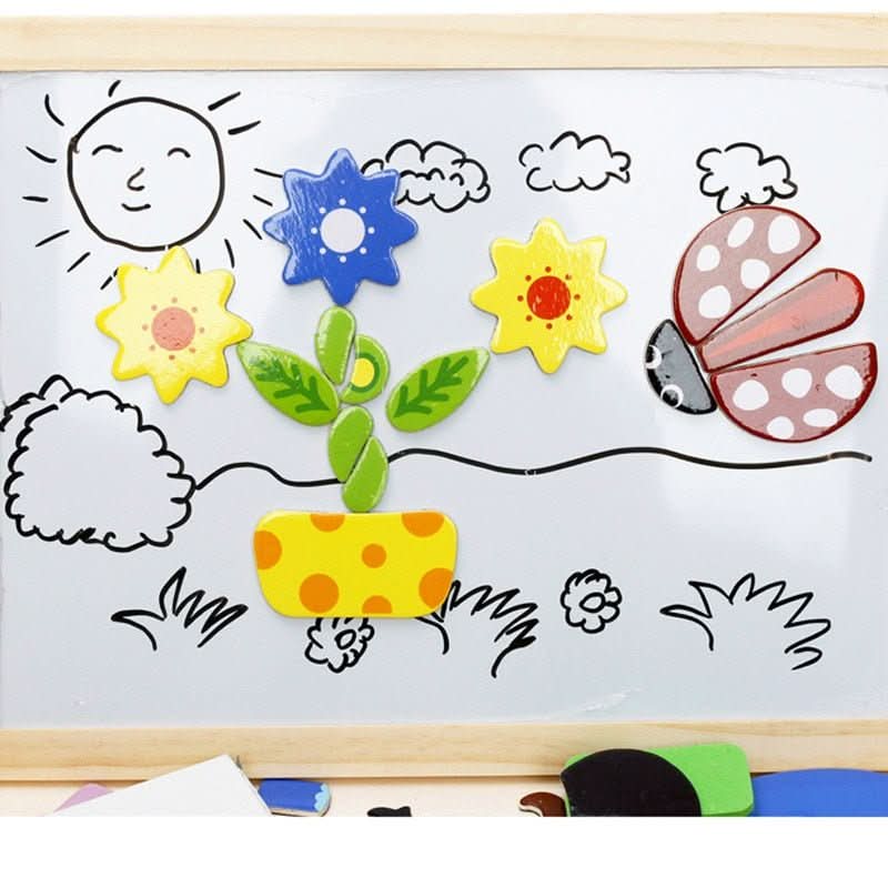 ArtMagnet Tafel – Magnetische & Klassische Tafel Holz Für Kinder – Kreativität Und Lernspaß Überall