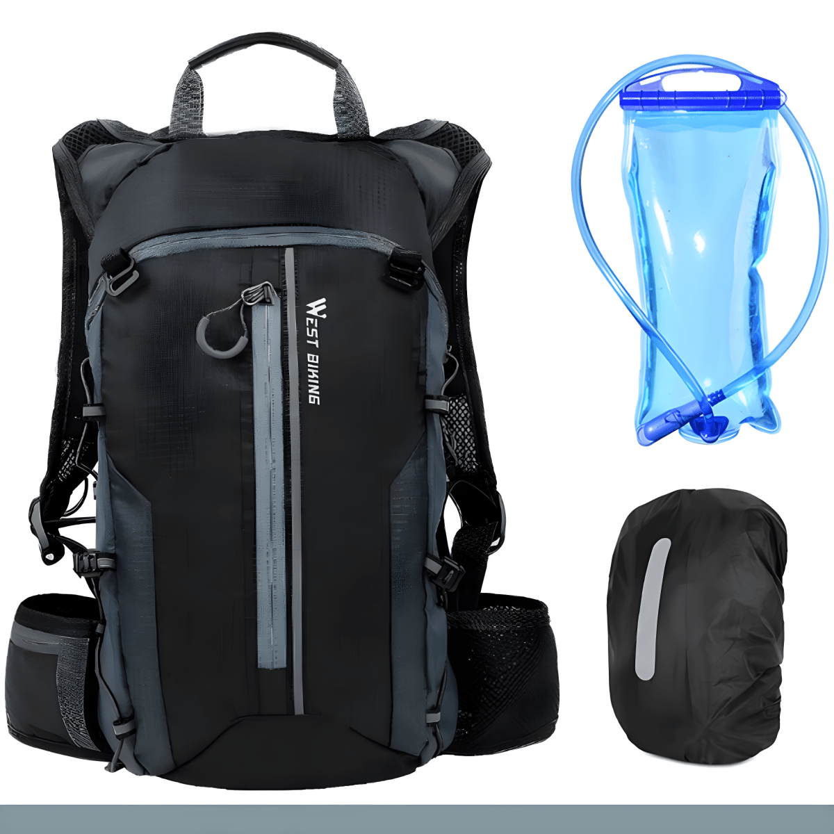 HydroRide | Leichter Outdoor-Rucksack für Wandern, Reisen & Radfahren