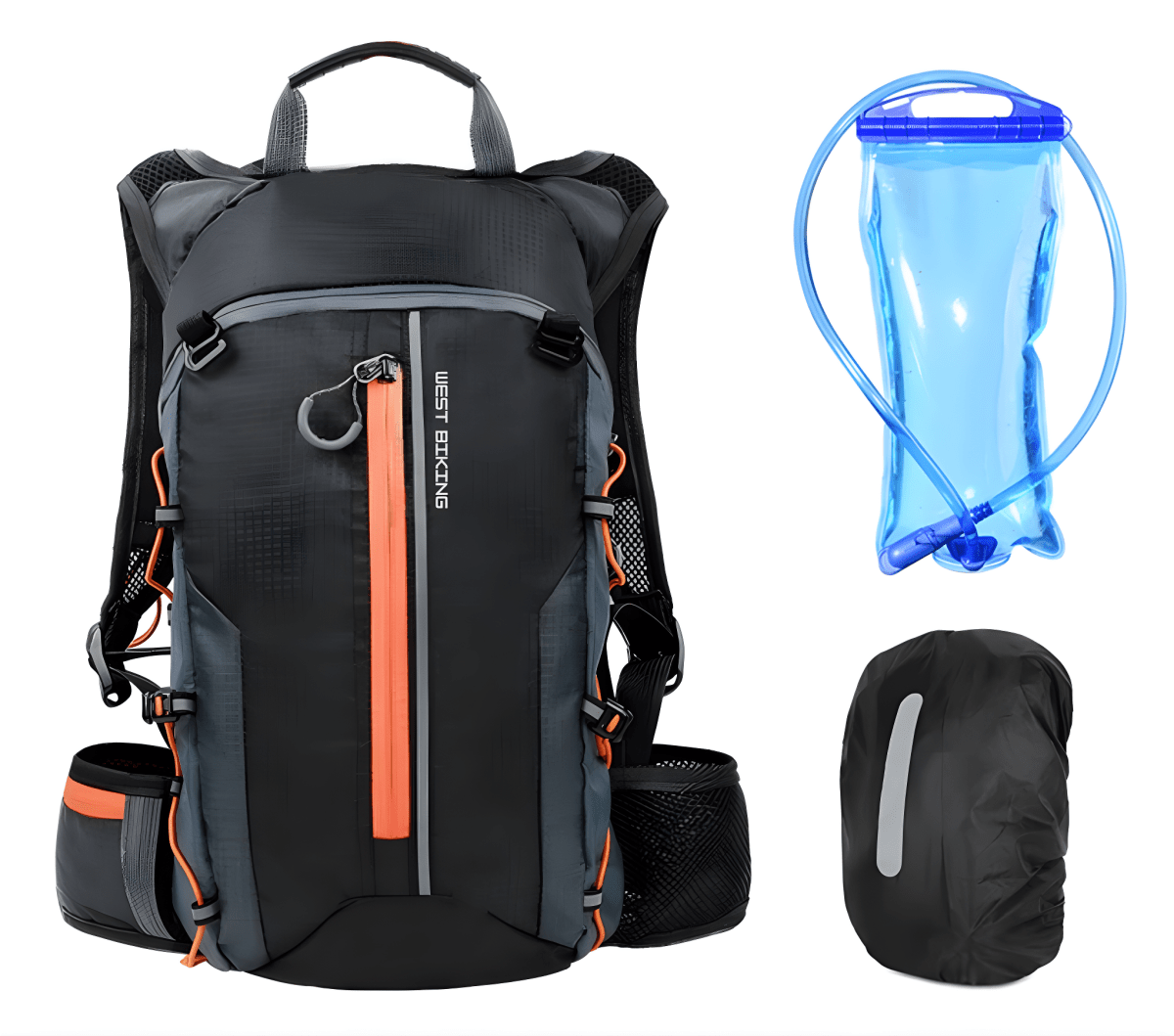 HydroRide | Leichter Outdoor-Rucksack für Wandern, Reisen & Radfahren