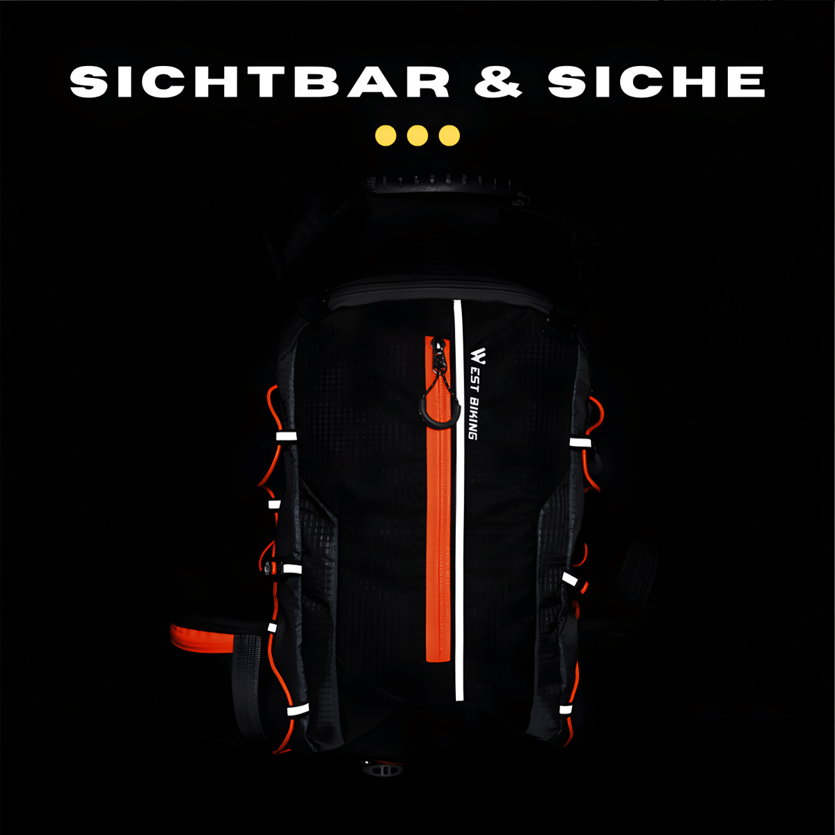 HydroRide | Leichter Outdoor-Rucksack für Wandern, Reisen & Radfahren