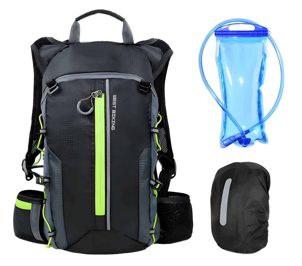 HydroRide | Leichter Outdoor-Rucksack für Wandern, Reisen & Radfahren
