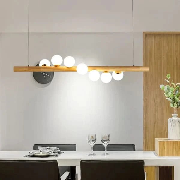 SINTA Hängeleuchte Aus Holz Mit Warmem Licht Und Modernem Design