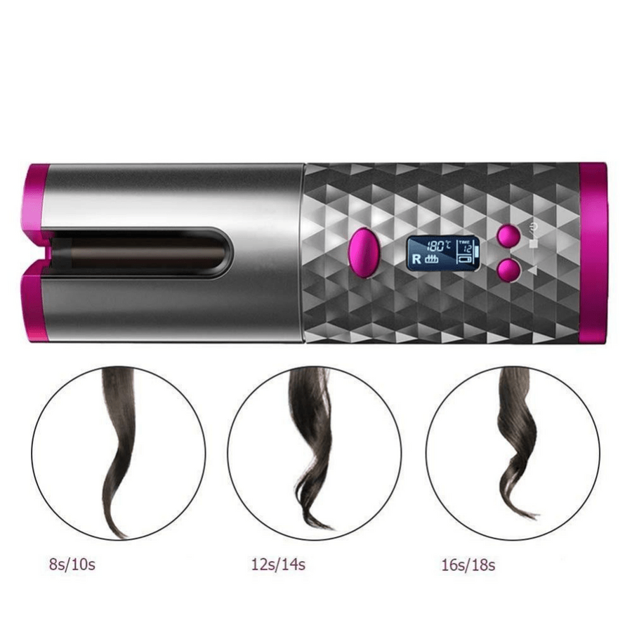 Kabelloses Locken Styling Gerät – Kabelloses Lockengerät für Glänzende, Langanhaltende Locken