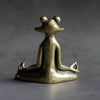 AuraFrog Räucherhalter | Handgefertigte Messingfigur | Spirituelle Deko & Geschenkidee | Meditation & Achtsamkeit