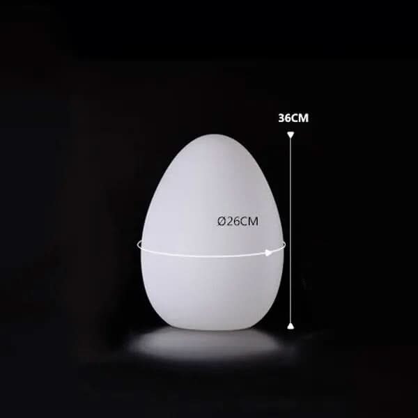 LUMIOVA – Elegante Ovale Tischlampe