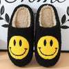 KuscheligeZehen Slipper – Flauschige Hausschuhe Mit Smiley Und Silikondämpfung Für Warme Füße