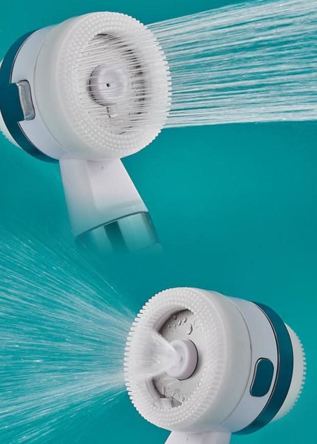 AQUASOOTHE – Wellness-Duschkopf mit Gelspender & Massage