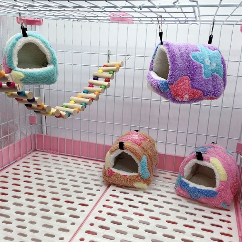 HARRYHAMSTER – Kuschelige Hängematte für Hamster & kleine Nager