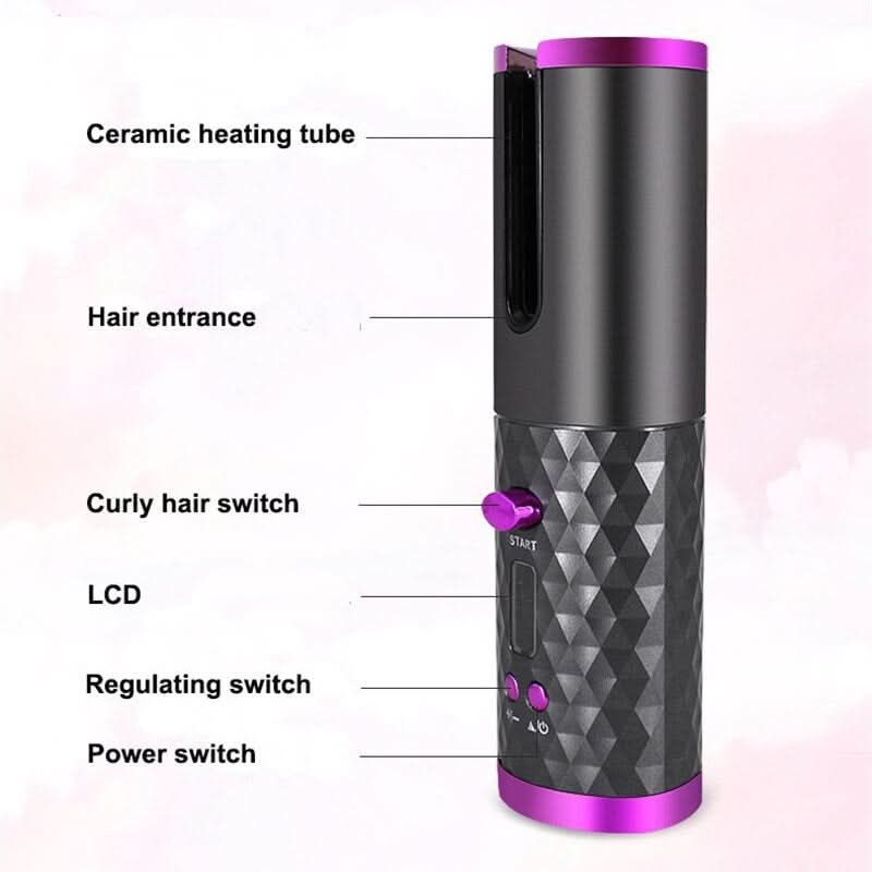 Kabelloses Locken Styling Gerät – Kabelloses Lockengerät für Glänzende, Langanhaltende Locken