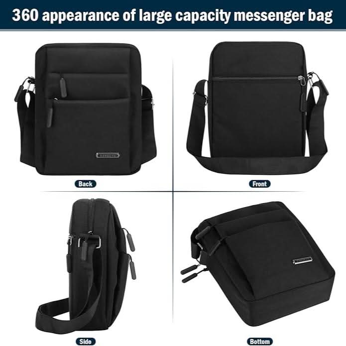 SECURBAG – Herren-Umhängetasche Mit Anti-Diebstahl-Design