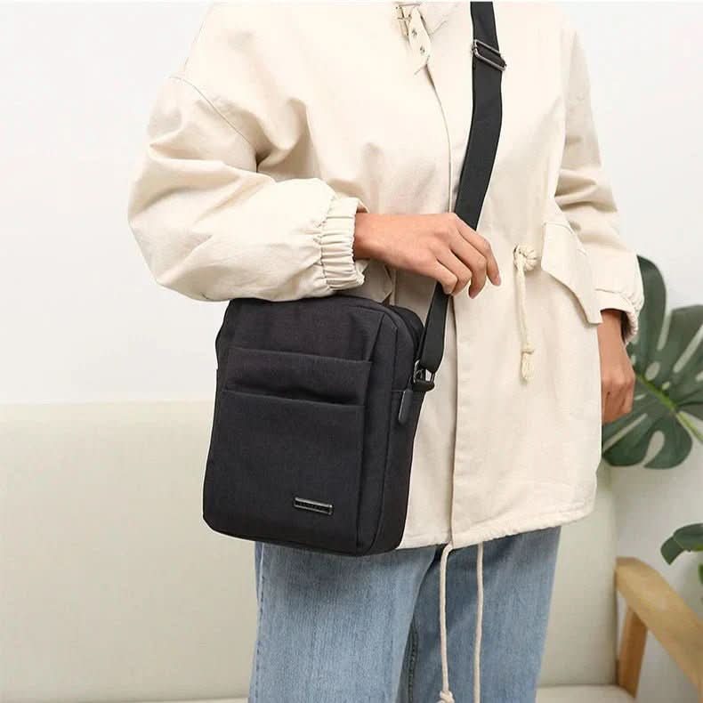 SECURBAG – Herren-Umhängetasche Mit Anti-Diebstahl-Design