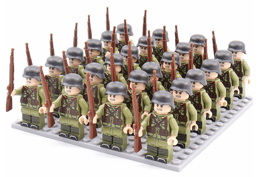 Historieblöcke – Historische Figuren-Bausteinset (21-teilig)