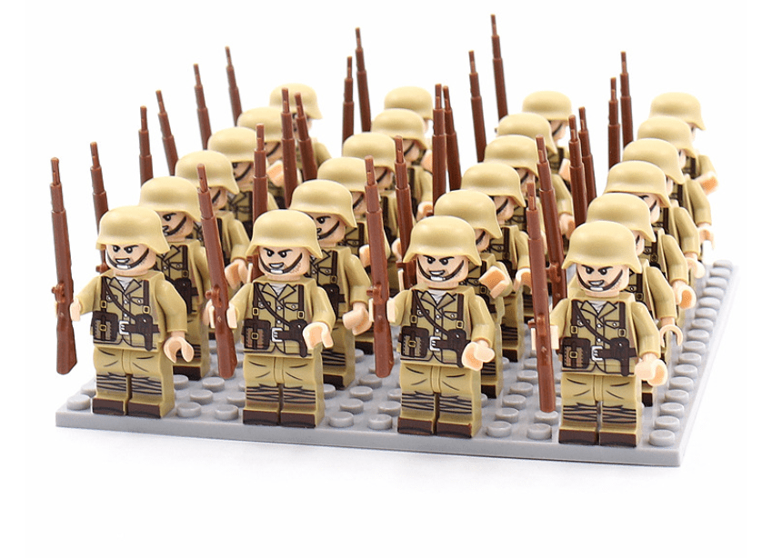 Historieblöcke – Historische Figuren-Bausteinset (21-teilig)
