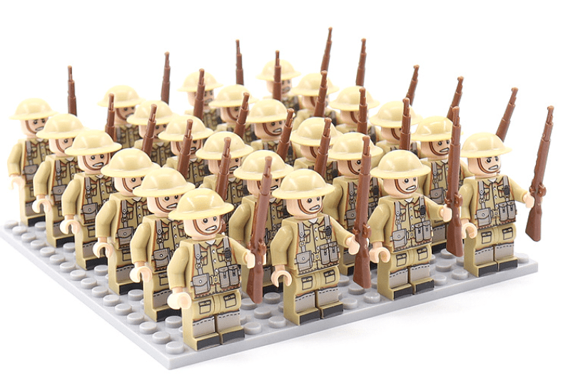 Historieblöcke – Historische Figuren-Bausteinset (21-teilig)