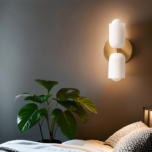Wandleuchte Mit Acrylschirm Und Kupferstruktur Warmes Licht Für Jeden Raum