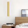 AILA Premium Wandleuchte Aluminium Goldton Modernes Design Elegante Zweifache Lichtfunktion