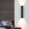 AILA Premium Wandleuchte Aluminium Goldton Modernes Design Elegante Zweifache Lichtfunktion