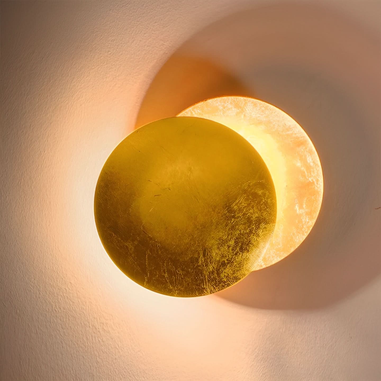 ANASTASIA LED-Wandleuchte Drehsystem 360 Grad Aluminium Mondphasen Beleuchtung