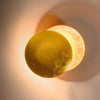 ANASTASIA LED-Wandleuchte Drehsystem 360 Grad Aluminium Mondphasen Beleuchtung