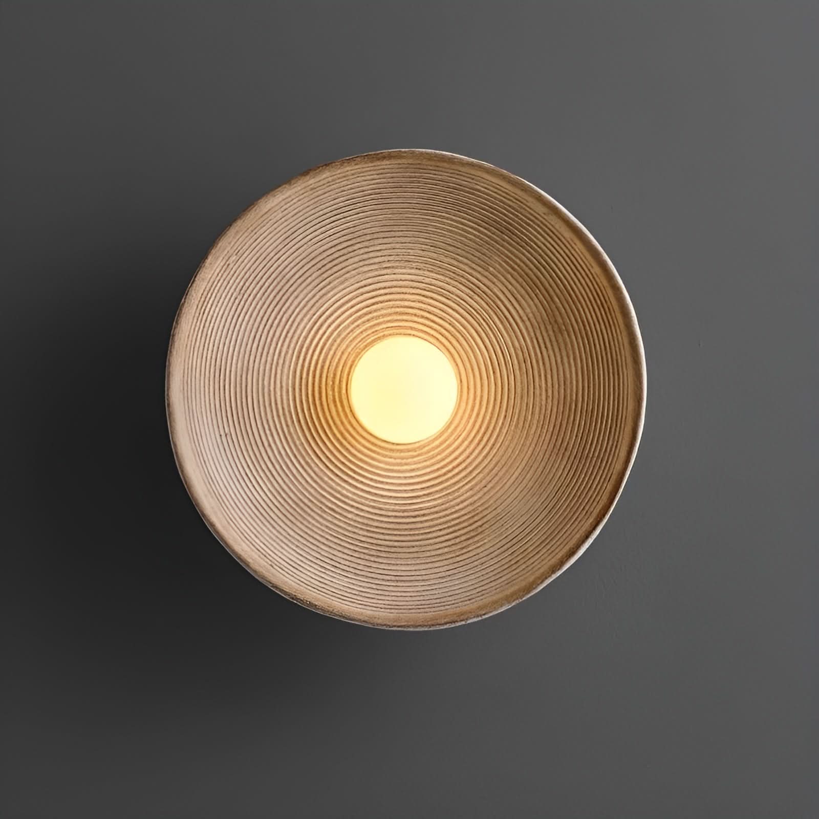 ANDA Wandleuchte Mit Konzentrischen Ringen Lichtspiel Für Wohnräume
