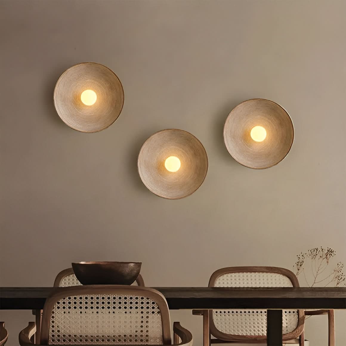 ANDA Wandleuchte Mit Konzentrischen Ringen Lichtspiel Für Wohnräume