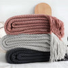 KNITCOVE – Stilvolle Strick-Fleecedecke für maximalen Komfort