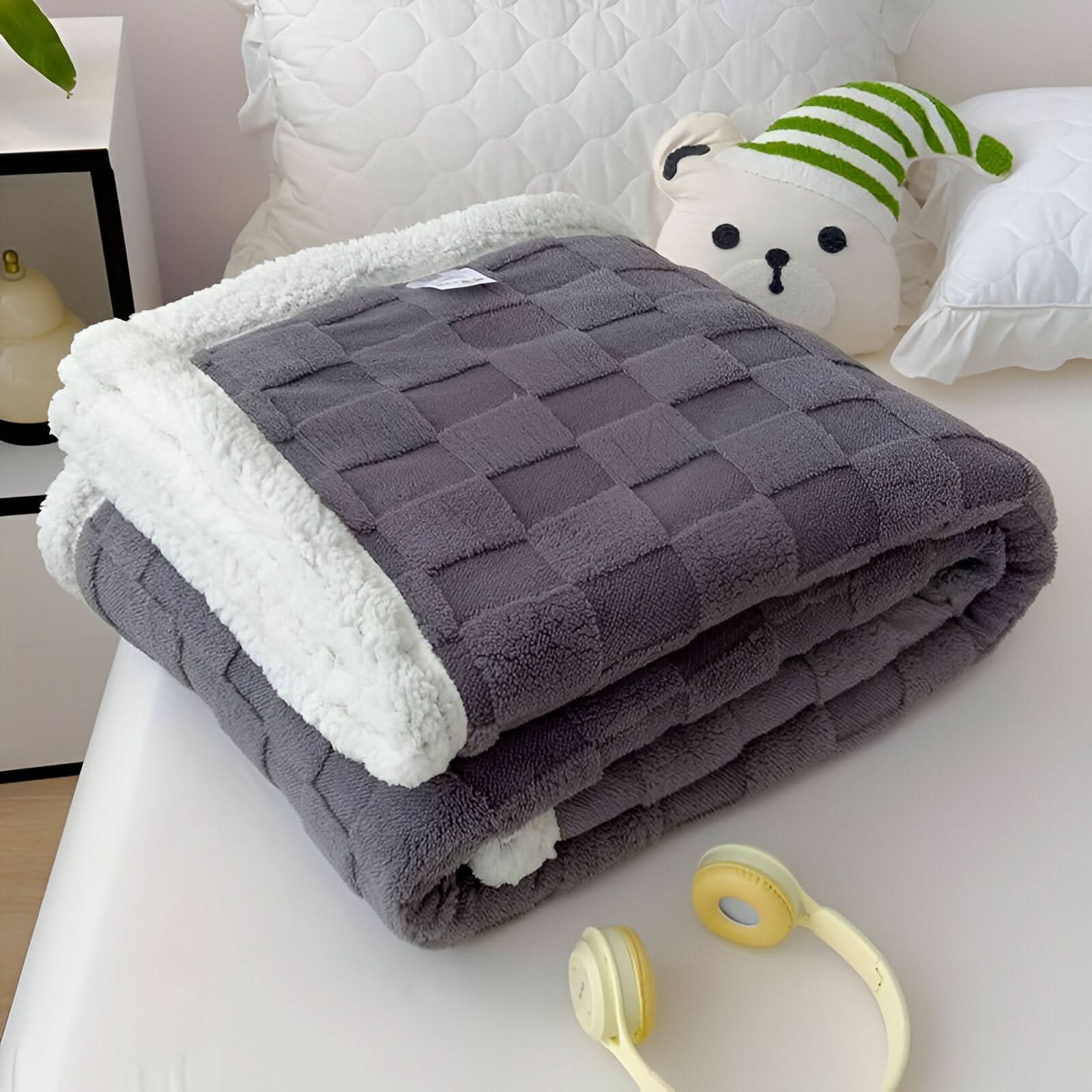 Winterloft – Wendede Fleecedecke