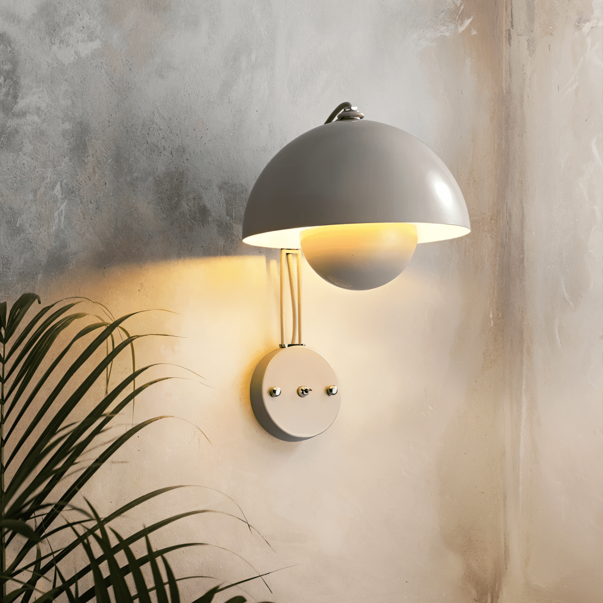 Clavia Lampe LED-Wandleuchte Mit Blütenknospenform Und Gemütliches Licht
