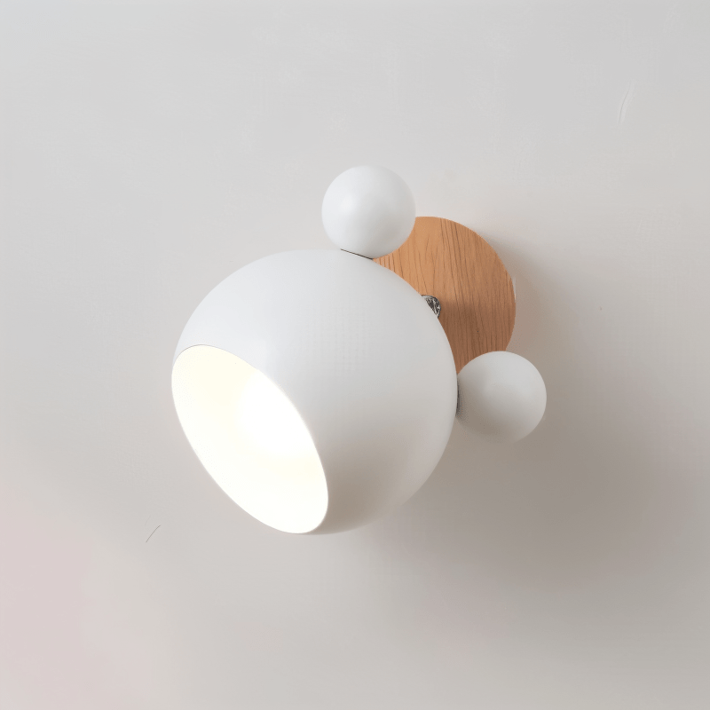 Nella Charmante Macaron-Wandleuchte Mit Drehfunktion Für Sanftes Licht Und Stilvolles Ambiente