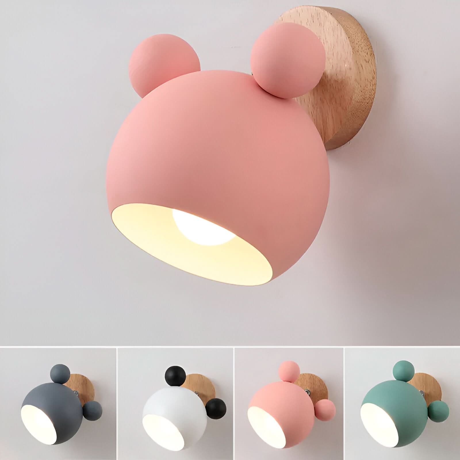 Nella Charmante Macaron-Wandleuchte Mit Drehfunktion Für Sanftes Licht Und Stilvolles Ambiente