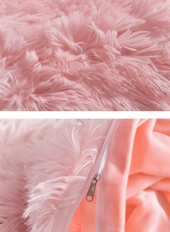 Fluffurest – Plüsch Fleece Bettwäsche Satz