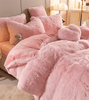 Fluffurest – Plüsch Fleece Bettwäsche Satz