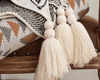 VIVIDLOOM – Geometrische Boho-Stil Fleece-Decke