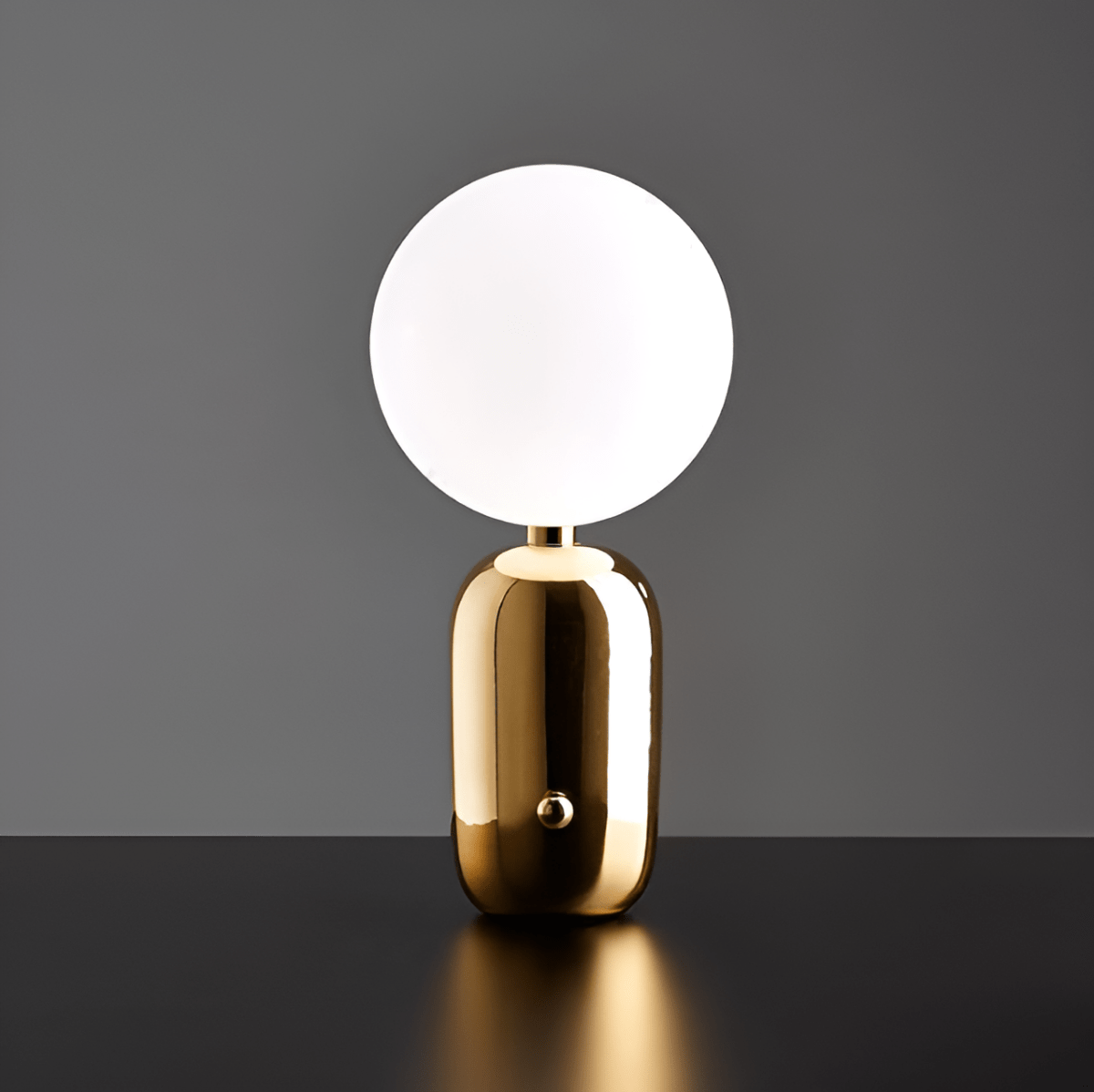 Isadora Glaskugel Lampe Mit Dimmfunktion Und Sanftem Warmweißem Licht Für Lesen Und Arbeiten