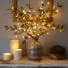 Ophelia LED Zweig Mit Glitzernden Lichtern 70 cm Lang