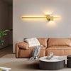 Emery Wandleuchte Schwarz LED Energiesparende Moderne Industriestil
