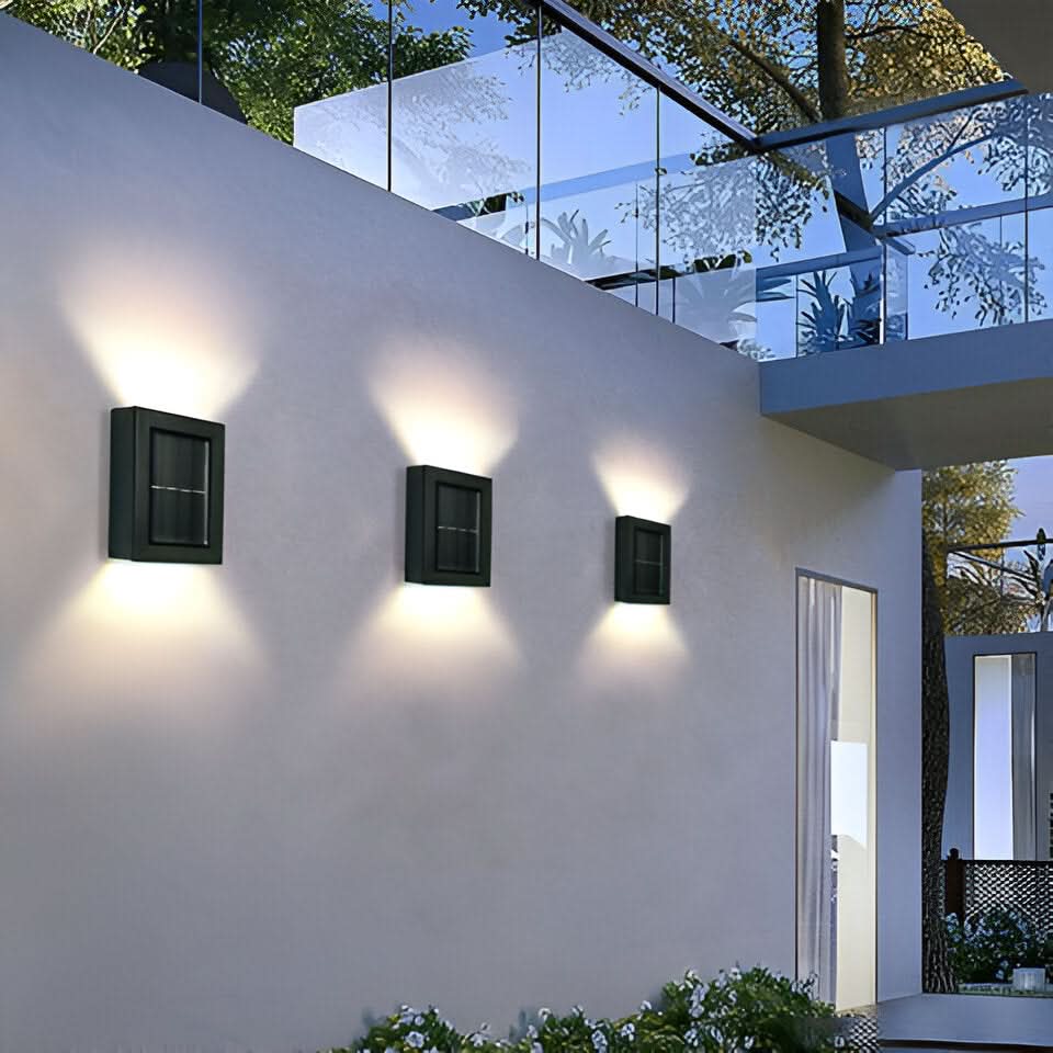 Raely Solar Außenwandlampe Garten Terrasse Hof Beleuchtung
