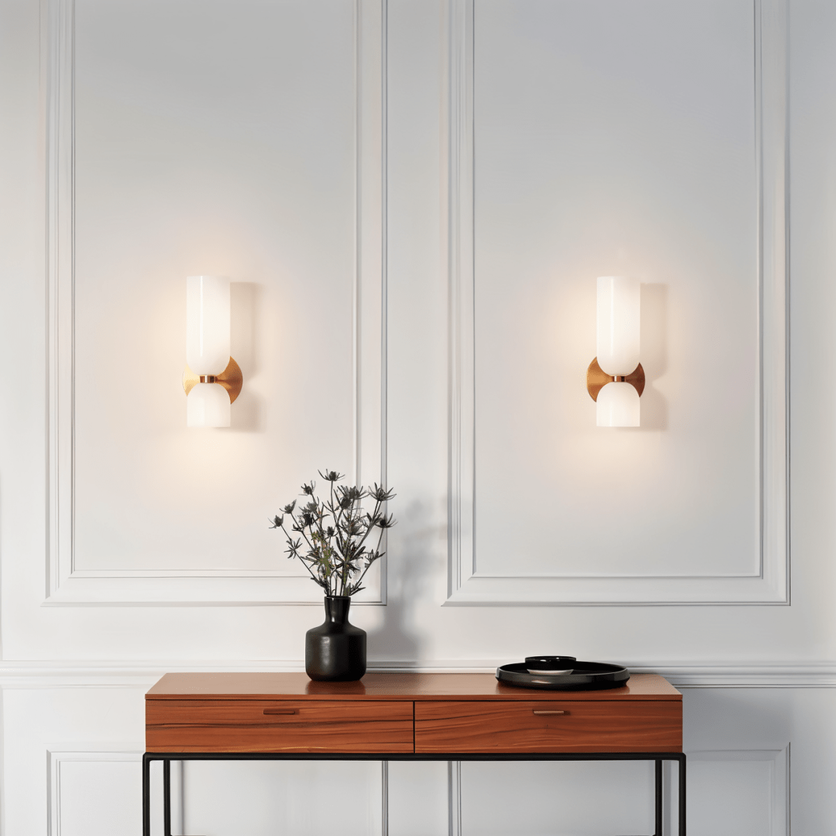 Maisie Wandleuchte Glas LED Beleuchtung