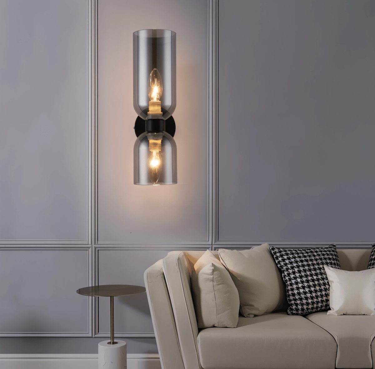 Maisie Wandleuchte Glas LED Beleuchtung